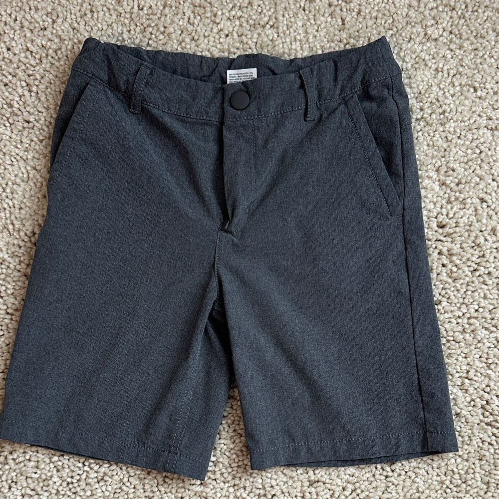 Boys Gray performance Shorts